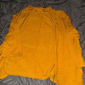 Mustard cardigan